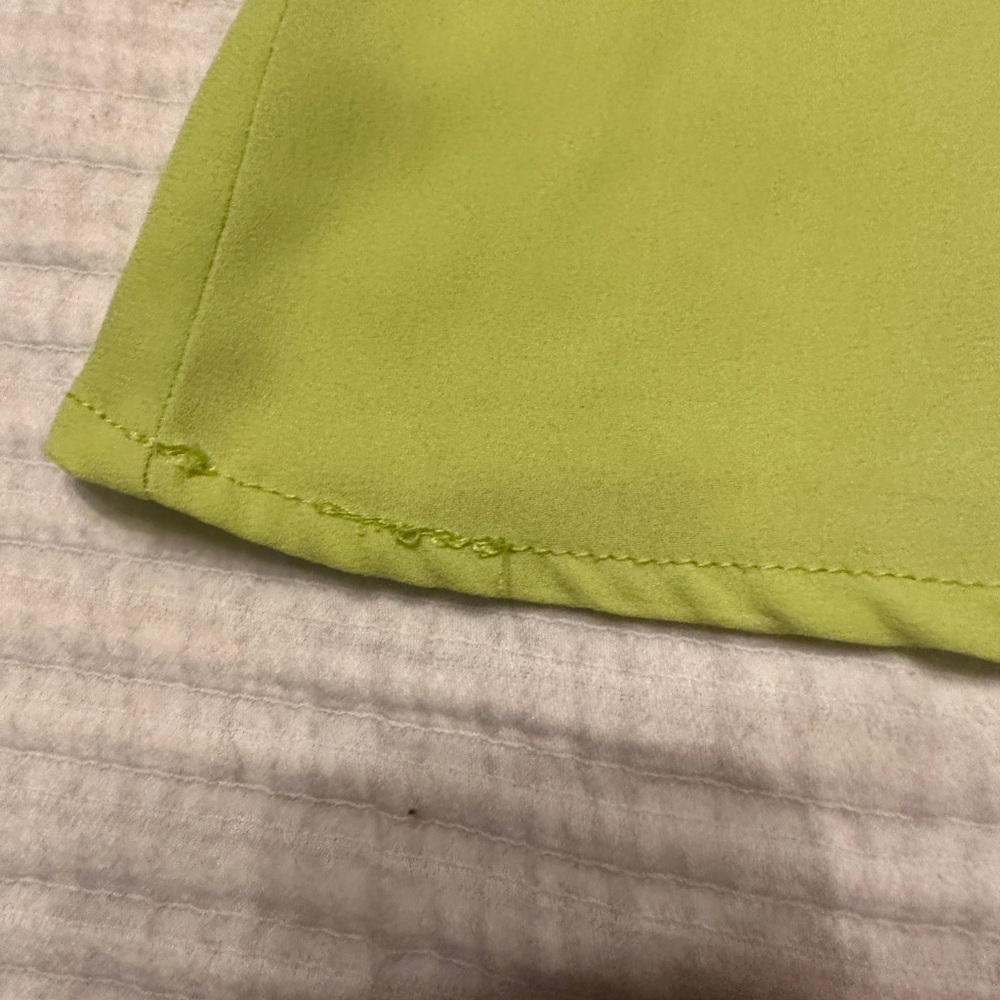 Philosophy Ruffle Short Sleeve Blouse - Size L - Picture 6 of 10